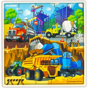 28 Pieces Wooden Puzzles for Kids | Transport