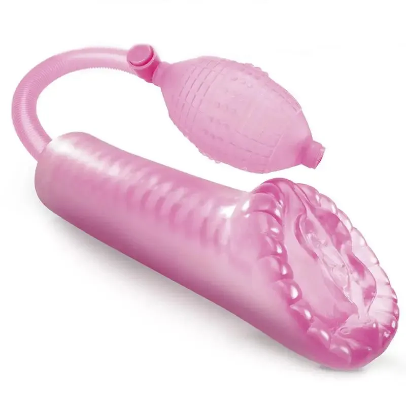 7.6-inch Pipedream Extreme Pink Vagina Masturbator with Pump Action