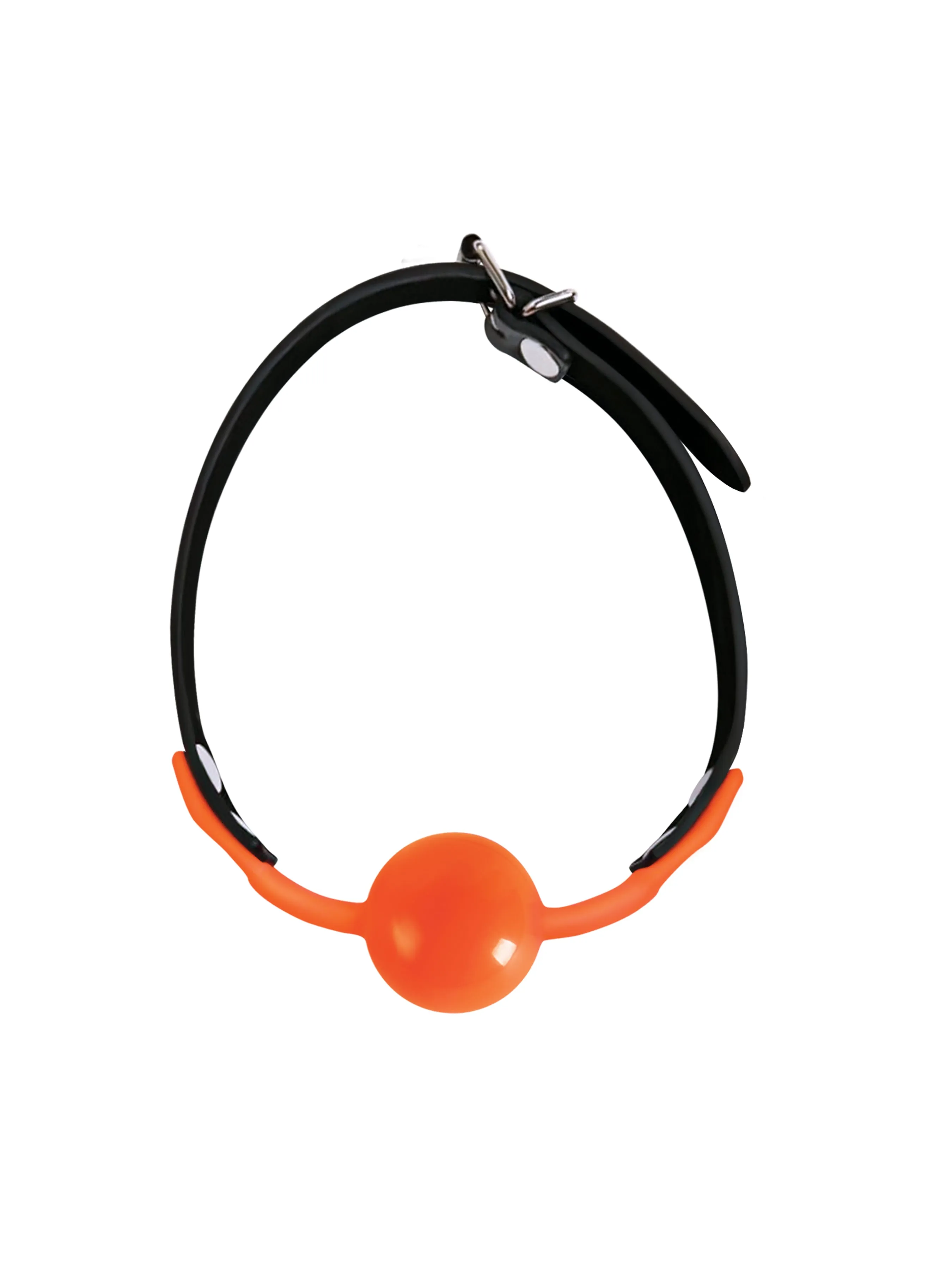 Adventure Orange Silicone Ball Gag - Comfy and Fun!