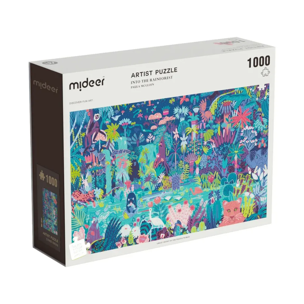 Artist Jigsaw Puzzle: Into the Rain Forest 1000pc