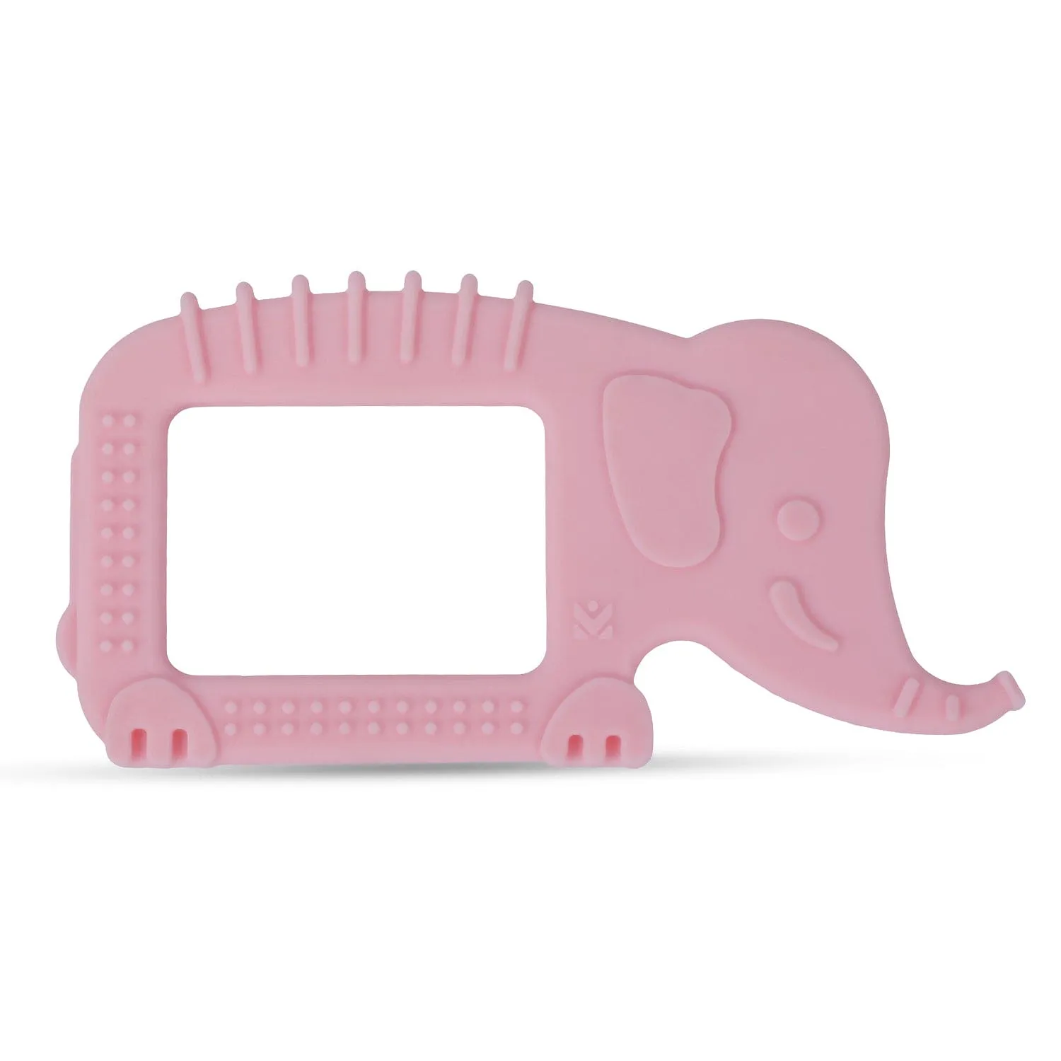 Baby Moo Elephant Soothing Silicon Teether BPA And Toxin Free - Pink