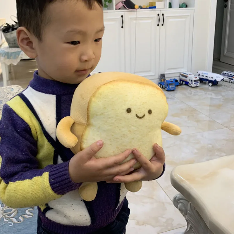 Baked Toast Bread Pillow Plush Toy Cute Cartoon Plush Toy Creative Doll