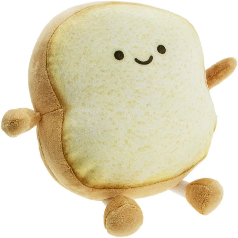 Baked Toast Bread Pillow Plush Toy Cute Cartoon Plush Toy Creative Doll