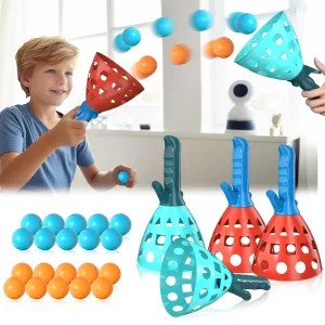 Bennol Outdoor Game Toys for Kids Boys with 20 Balls, Pop Pass Catch Ball Game Outdoor Outside Toys Gifts for 3 4 5 6 7 8  Year Old Boys Kids, Outside Outdoor Toys Gifts for Kids Boys Ages 3-5 4-8