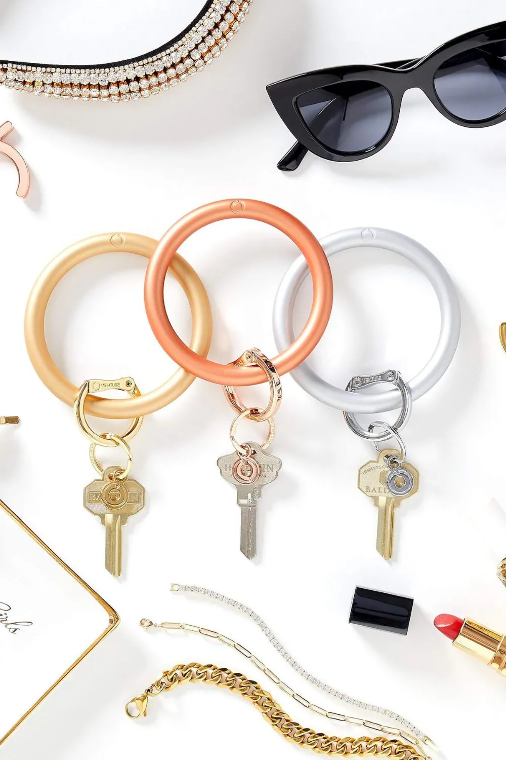 BIG O® KEY RING | SILICONE SOLIDS