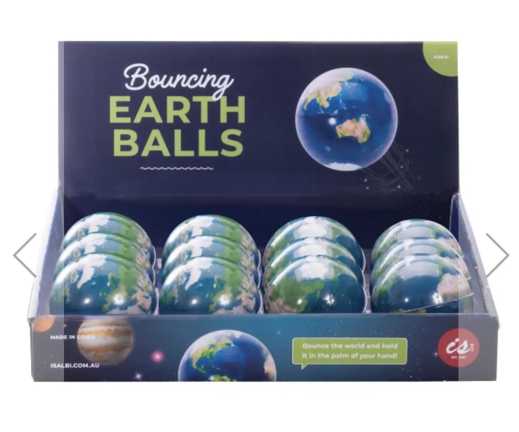 Bouncing Earth Ball