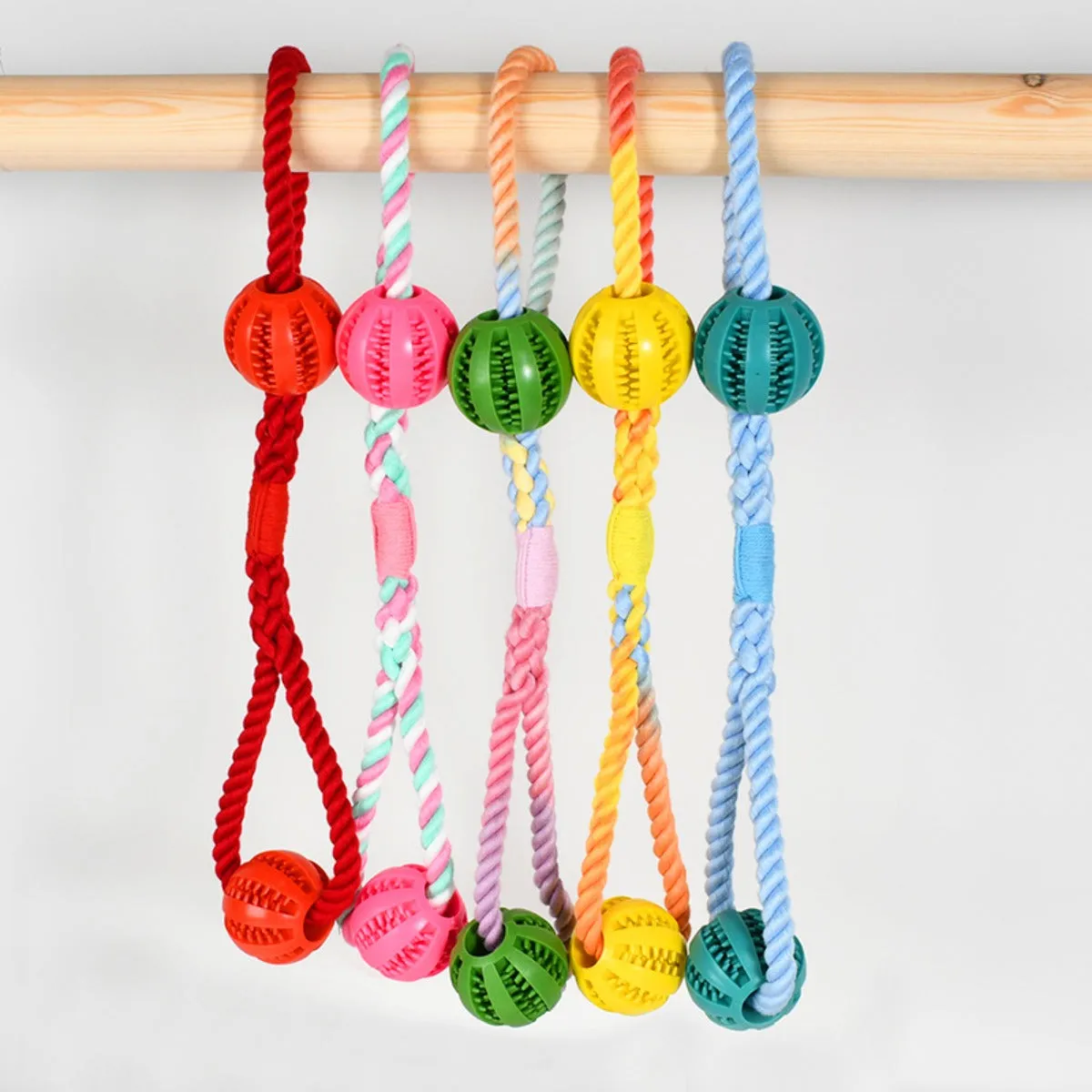 Chewia  - Braided Rope Ball Tug Toy