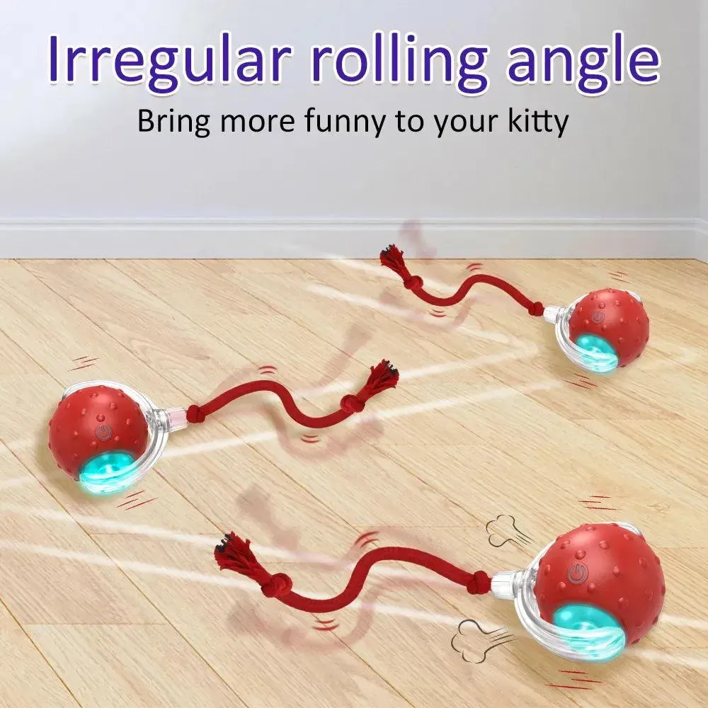 Chirping Cat Rolling Ball