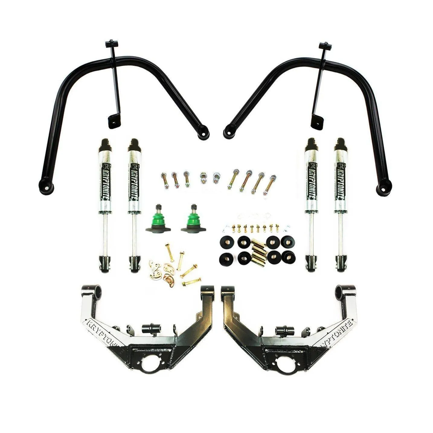 *Discontinued* 2001-2010 Duramax KRYPTONITE Dual Shock Hoop Package w/ Stage 2 Control Arms (10KRSHP)