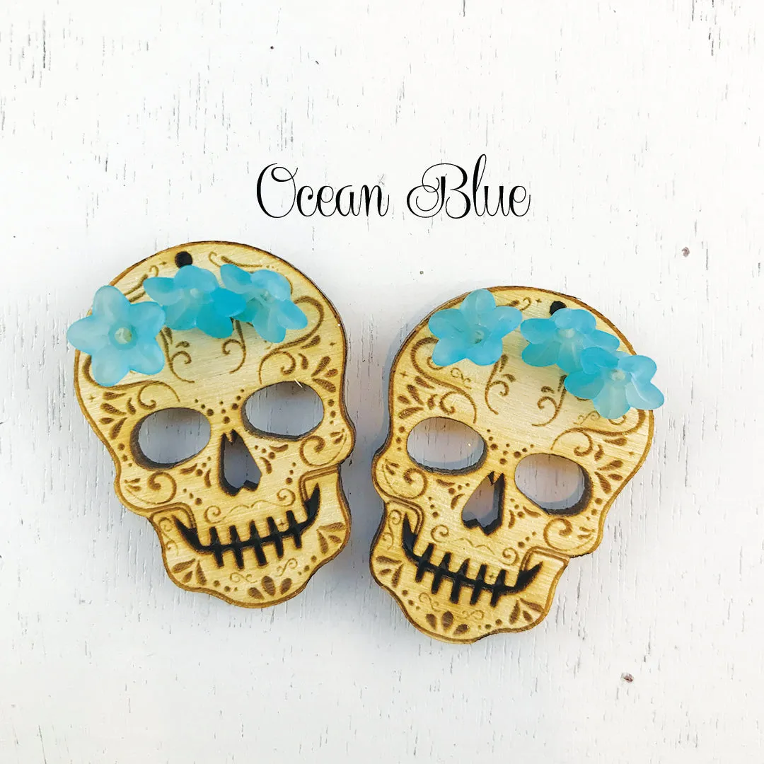 DIY Day of the Dead Skull Kit Earrings