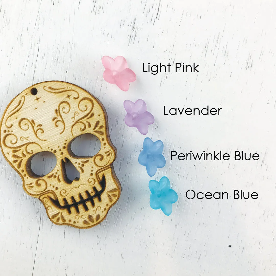 DIY Day of the Dead Skull Kit Earrings