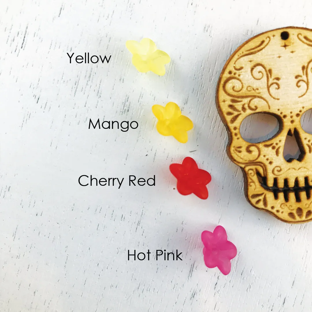 DIY Day of the Dead Skull Kit Earrings