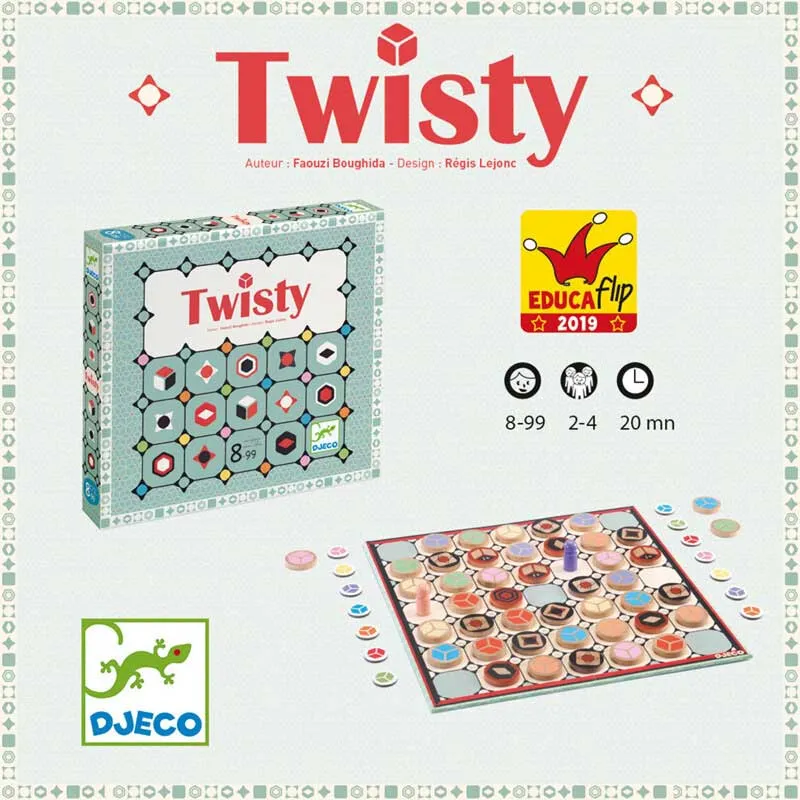 Djeco Twisty Game ~ Tactical Skills For Chess