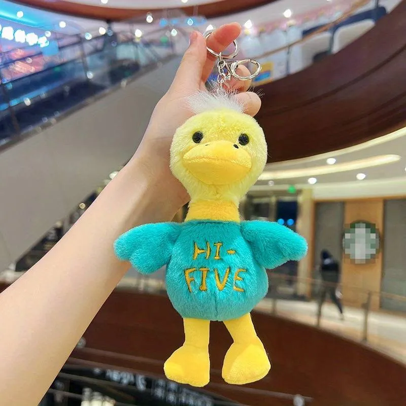 Duckling Plush Keychain.