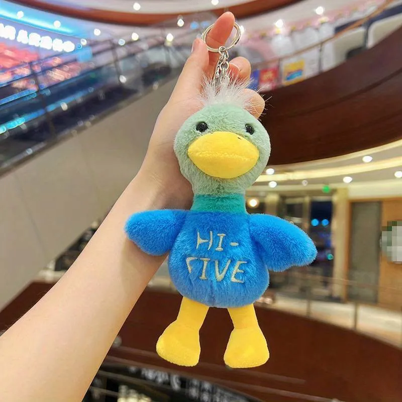 Duckling Plush Keychain.