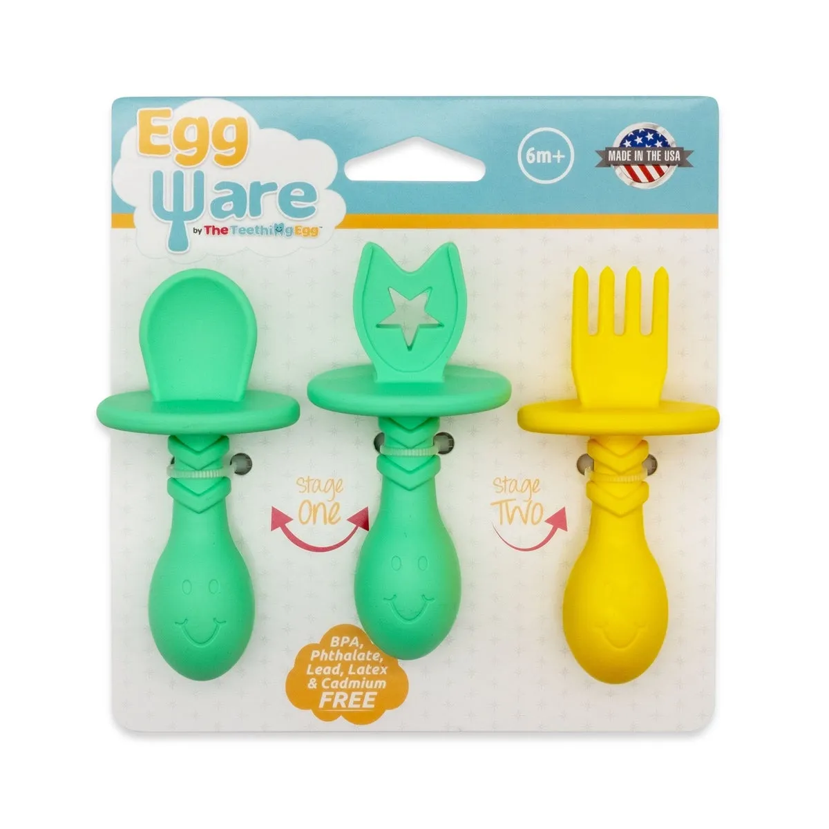 Eggware Utensils & Teether