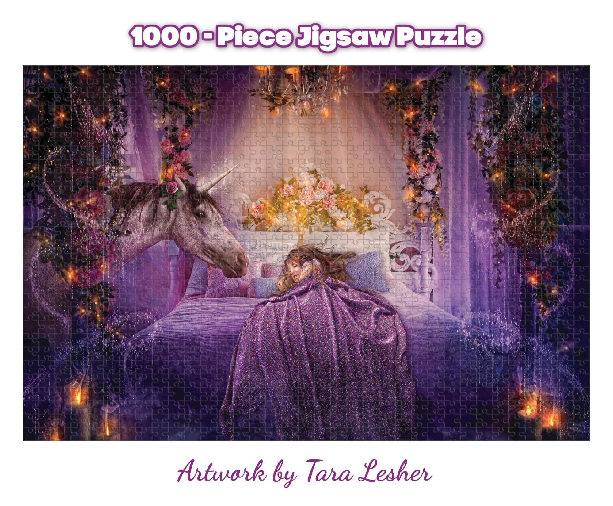 Enchanted Dreams Fantasy Puzzle By Tara Lesher | 1000 Piece Jigsaw Puzzle