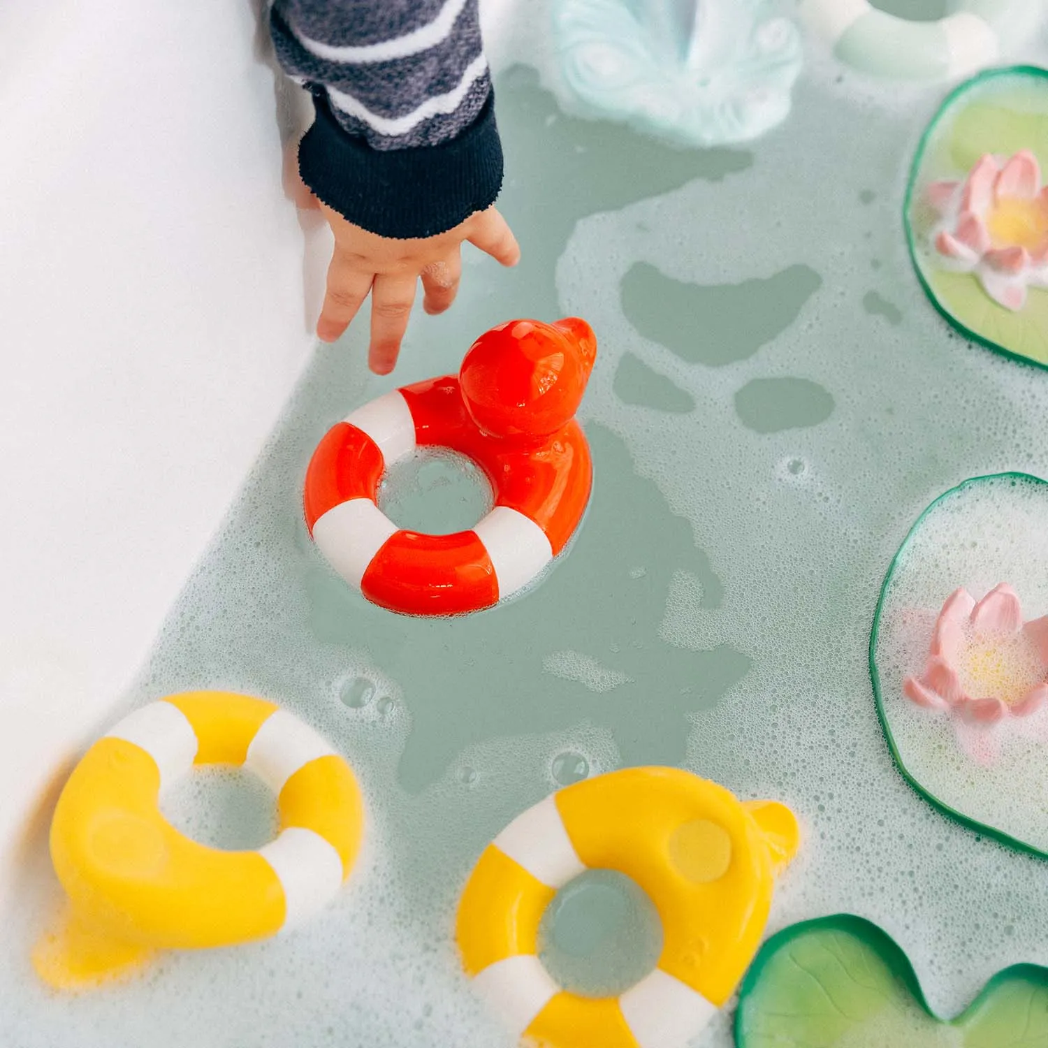 Flo the Floatie Red Bath Toy