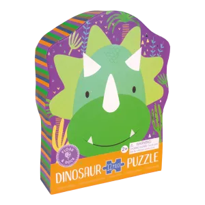 Floss & Rock Dinosaur Jigsaw Puzzle - 12 Pieces