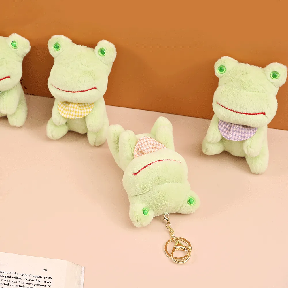 FroggieShape Plush Keychain.