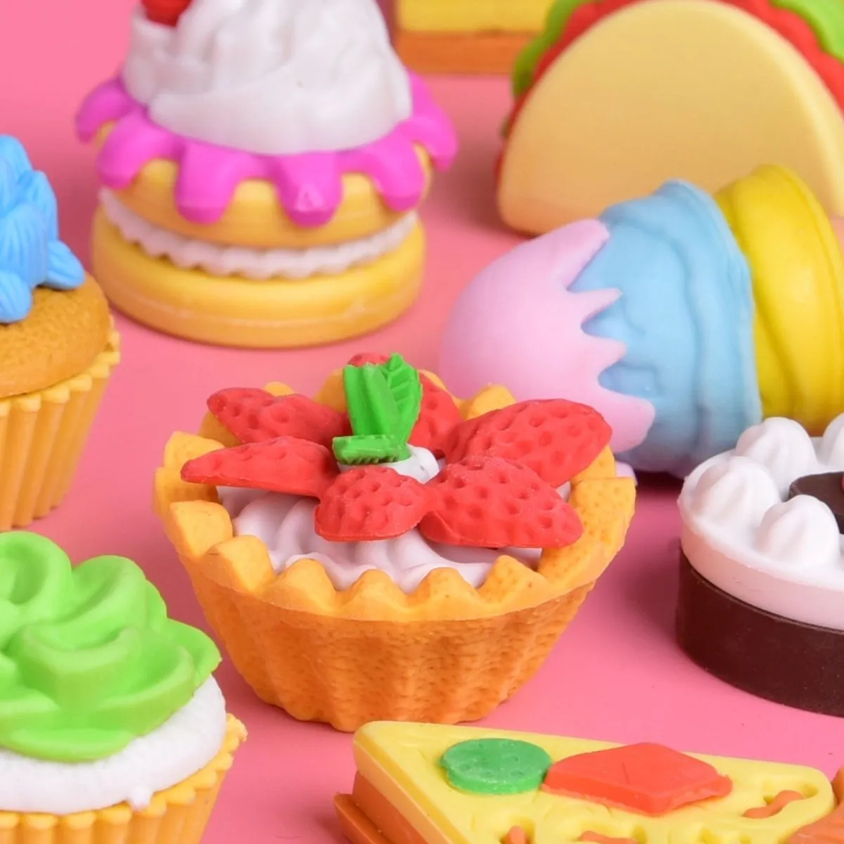 Fun Food Erasers-Wholesale