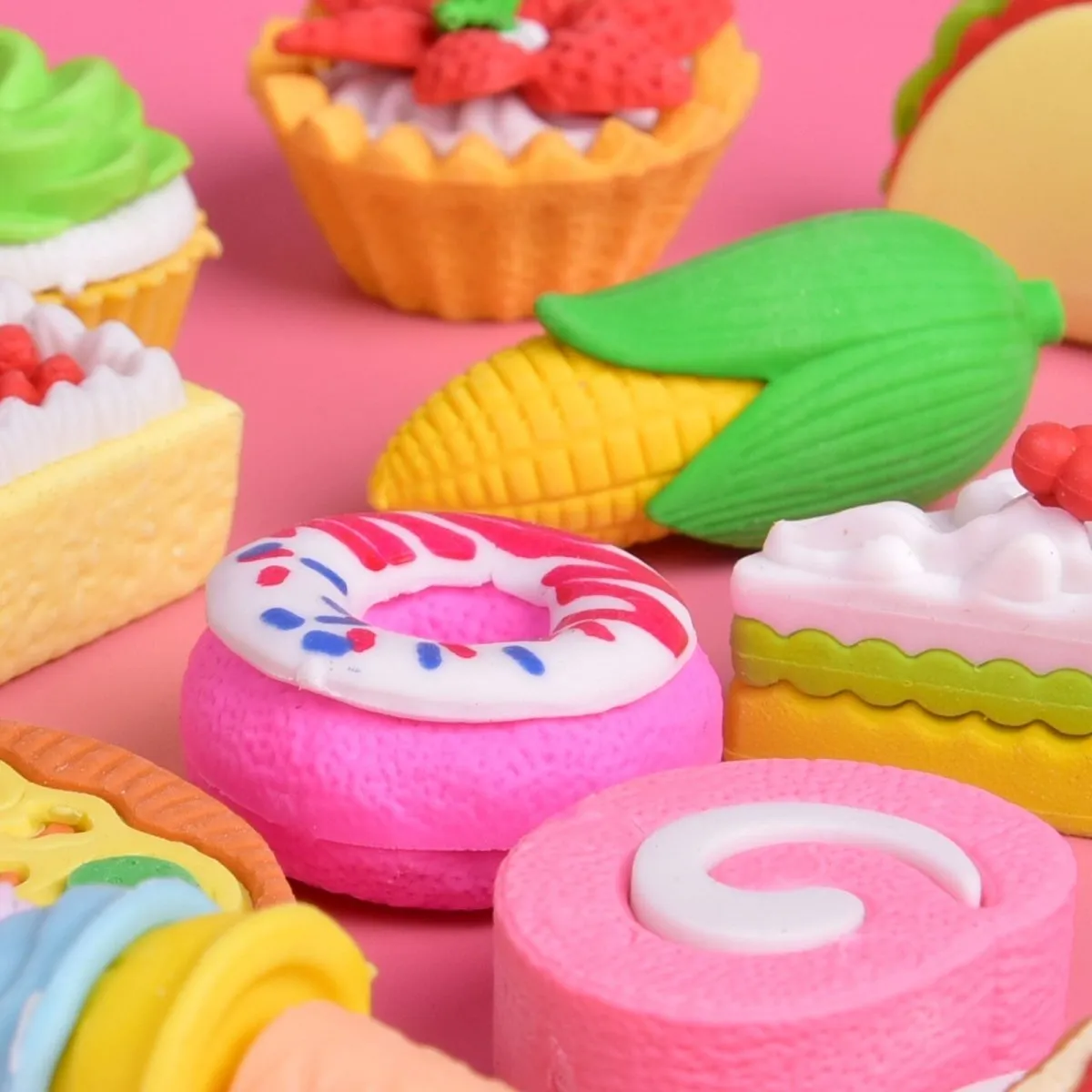 Fun Food Erasers-Wholesale