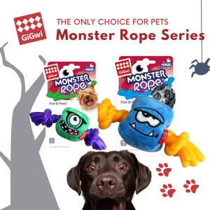 GiGwi Monster Rope Series: Green Monster and Blue Monster