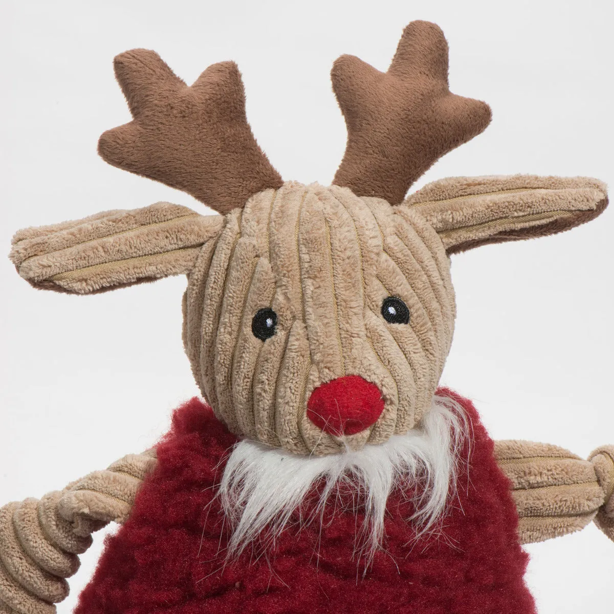 HuggleHounds Fleece Reindeer Knottie