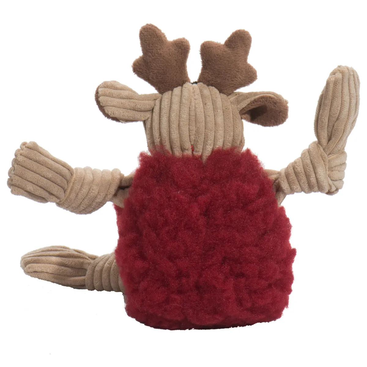 HuggleHounds Fleece Reindeer Knottie