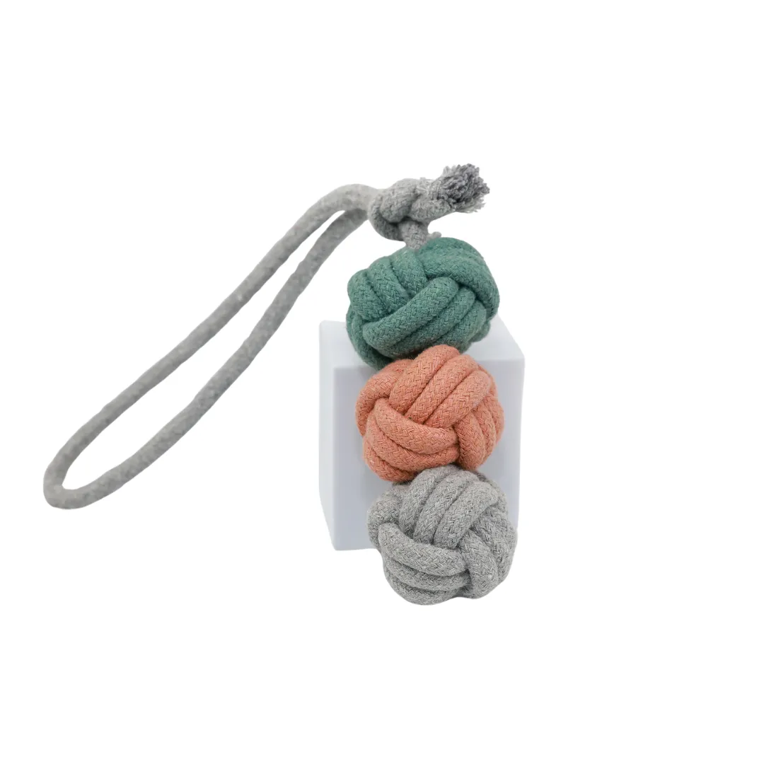 Ice Cream Rope Balls Tug Toy