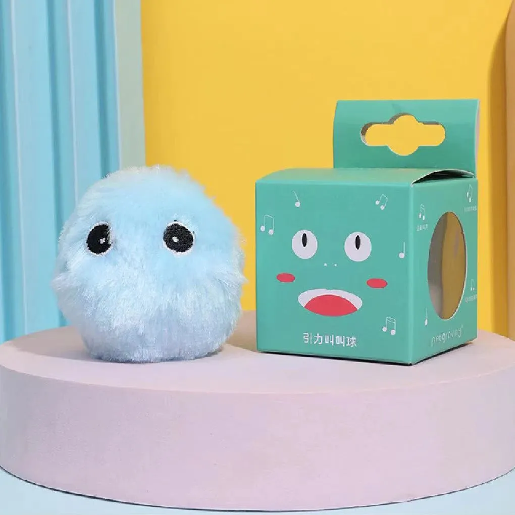 Interactive Plush Cat Toy Ball