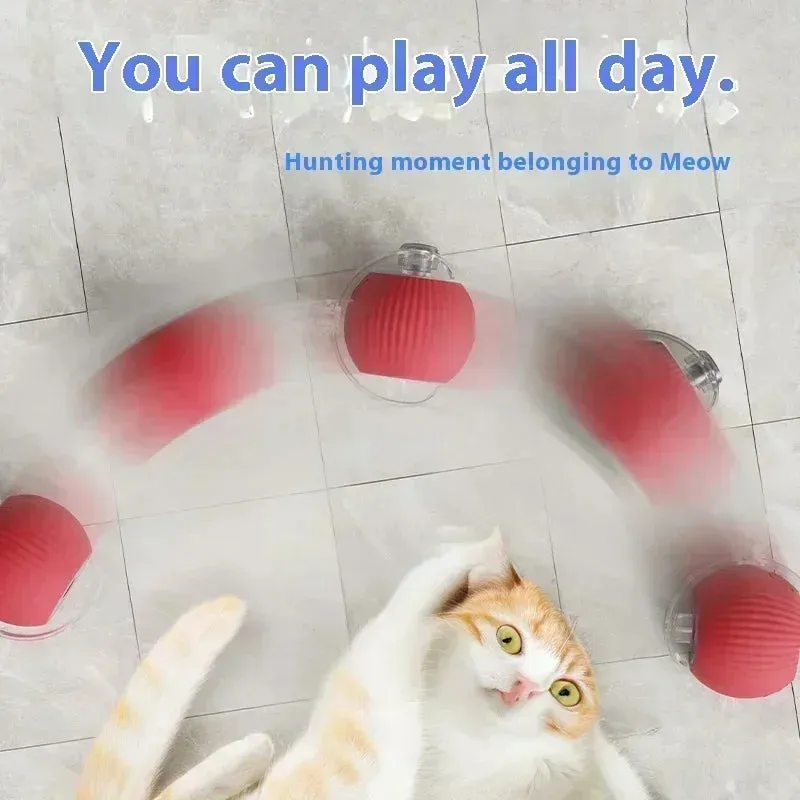 Interactive Rechargeable Cat Toy Ball