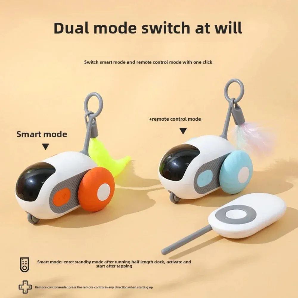 Interactive Smart Cat Toy Car