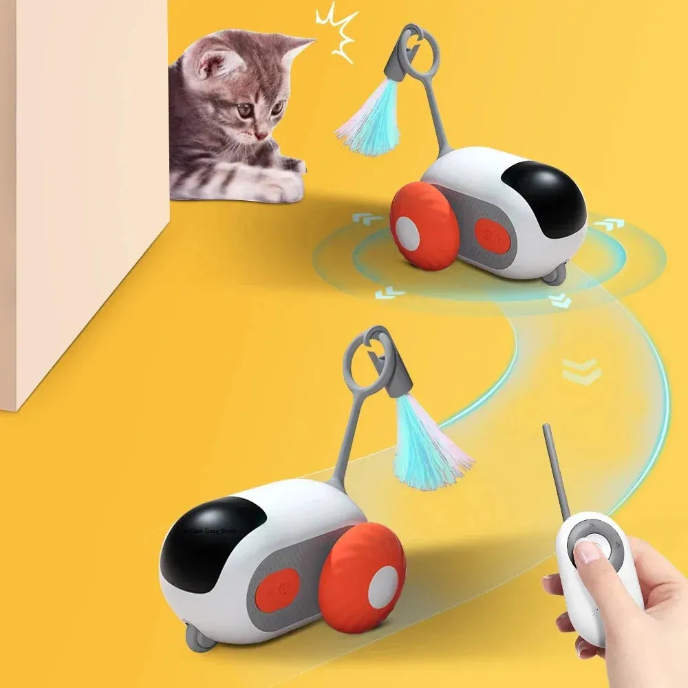 Interactive Smart Cat Toy Car