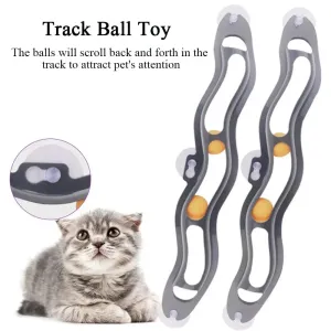 Interactive Suction Cup Cat Toy