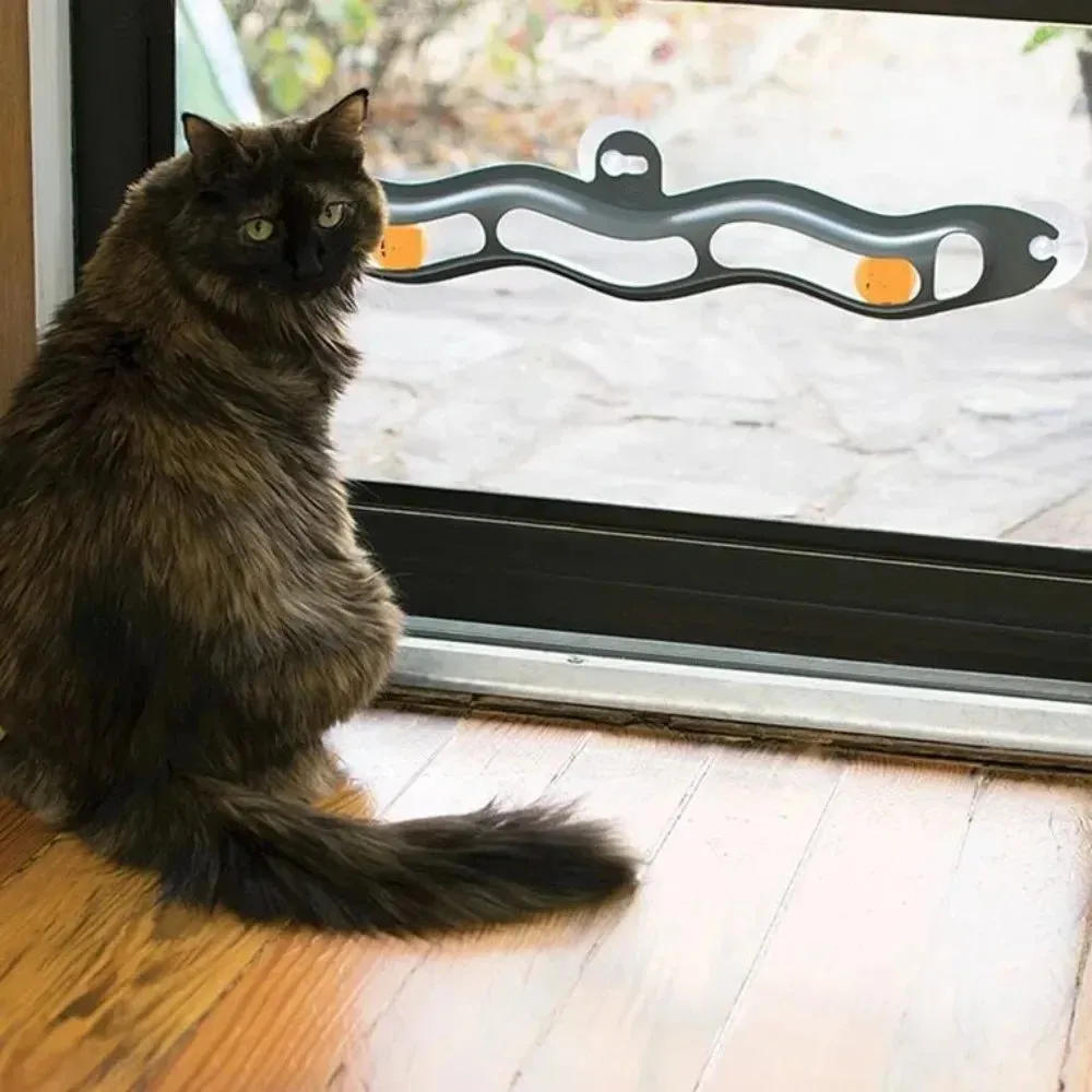 Interactive Suction Cup Cat Toy