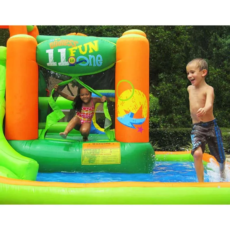 KidWise Endless Fun 11 In 1 Bouncer And Waterslide