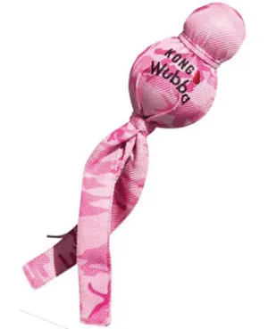 Kong Camo Wubba Dog Toy Pink Large