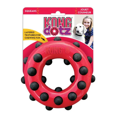 KONG Dotz Circle Small Dog Toy