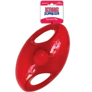 Kong Jumbler Football Toy for Dogs (Red)