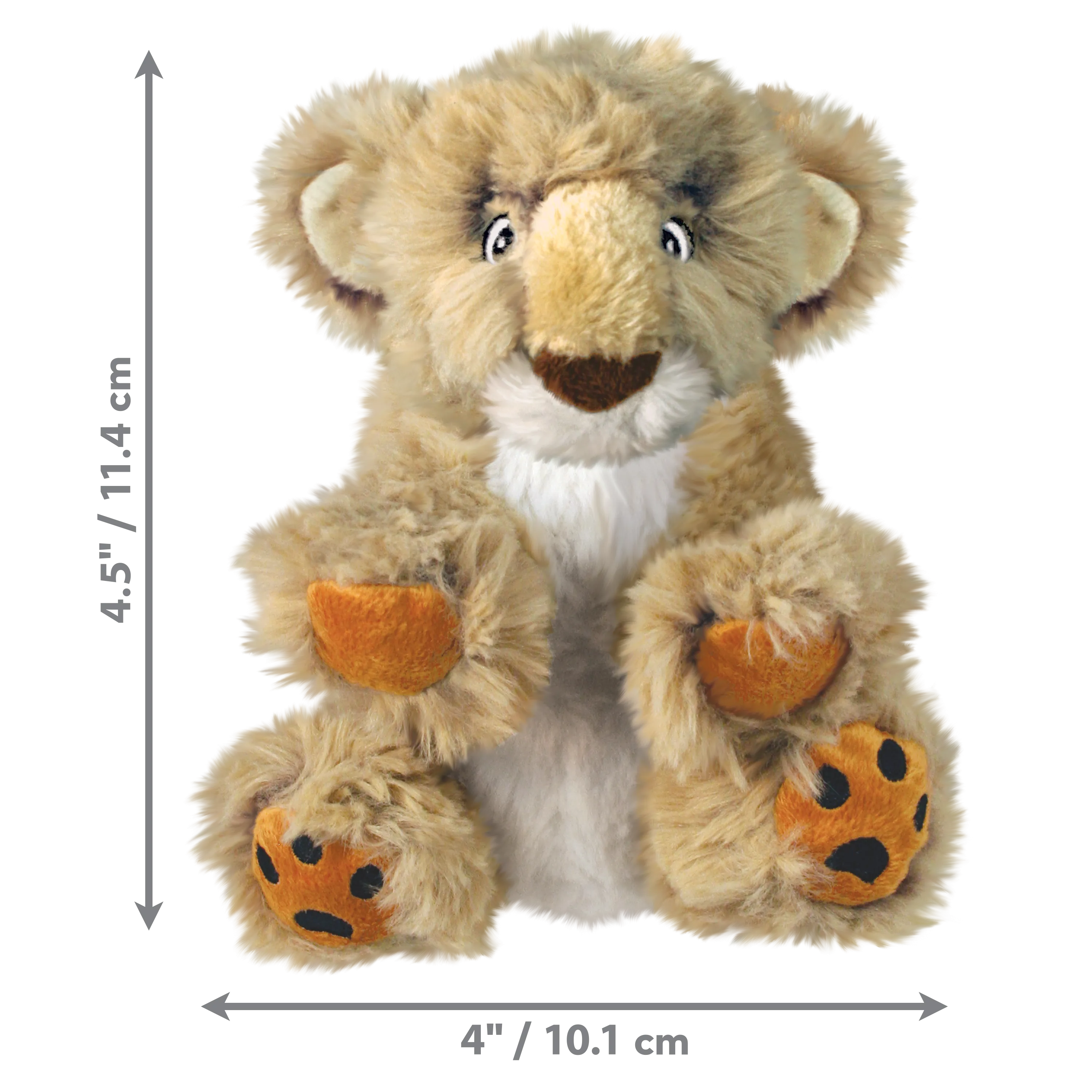 KONG | Plush Dog Toy | Comfort Kiddos Lion - Large