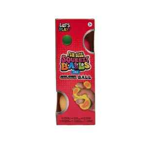 Lets Play Fun Size Squeezy Balls 3 Pack