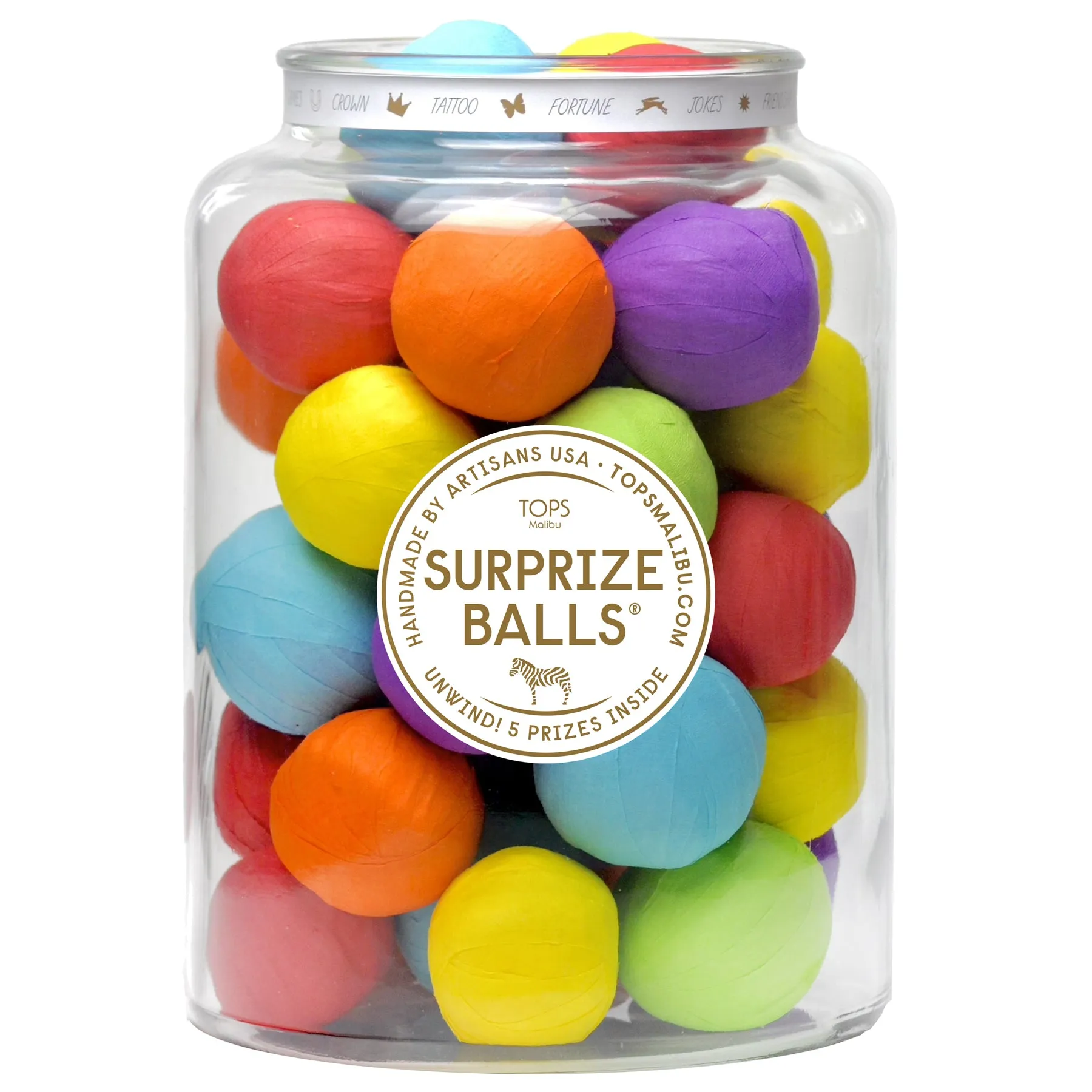 Mini Surprise Ball Multi-colored Single