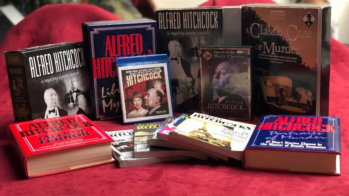 Murder Mystery Jigsaw Puzzle: Alfred Hitchcock "Obsession"