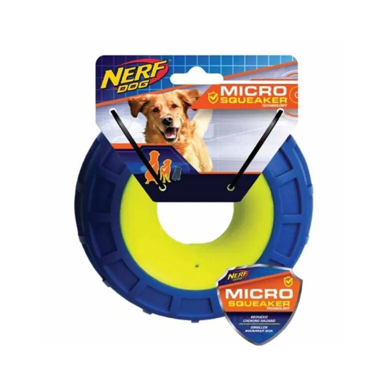 Nerf Dog Micro Squeak Exo Ring