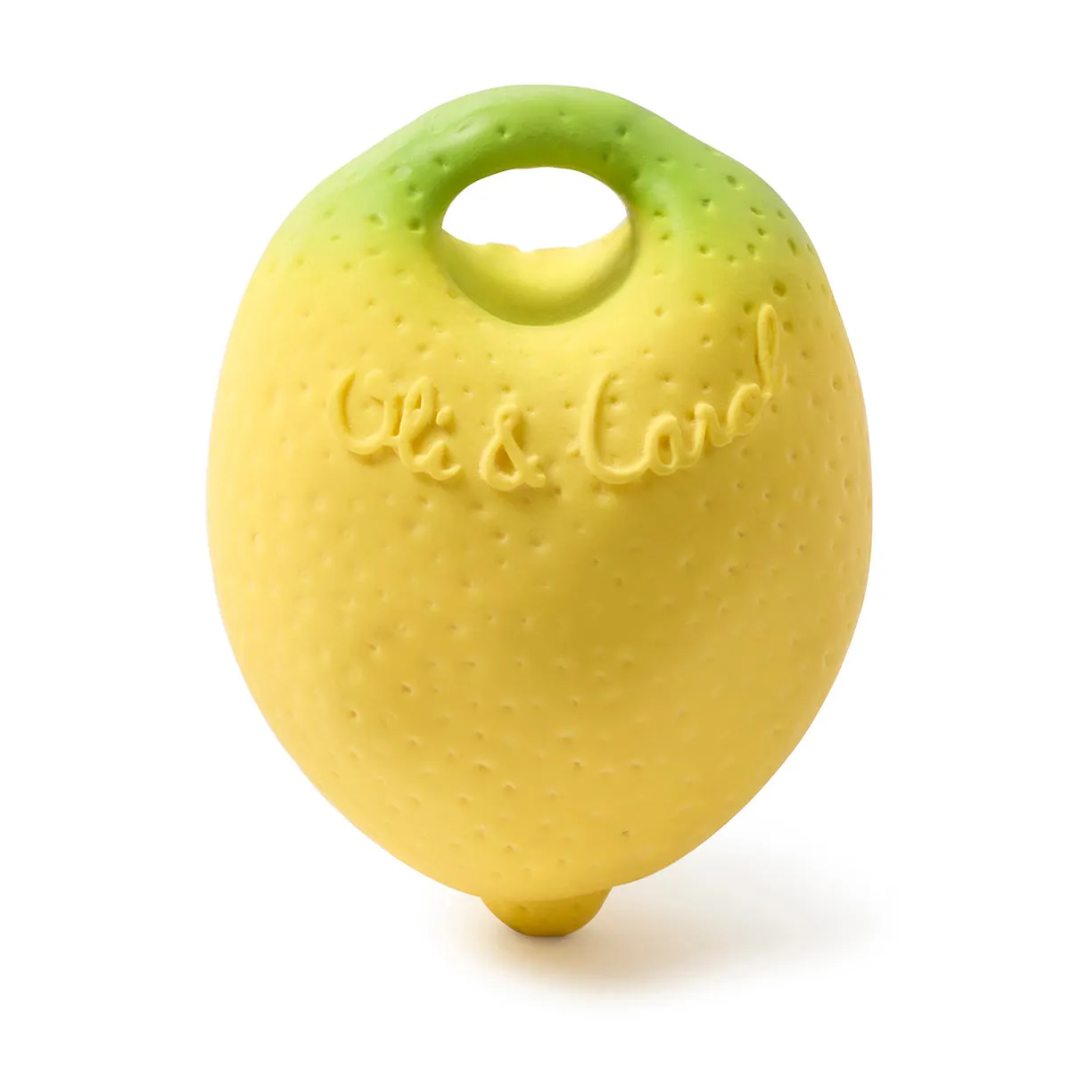 Oli & Carol John Lemon Mini Doudou Baby Teether