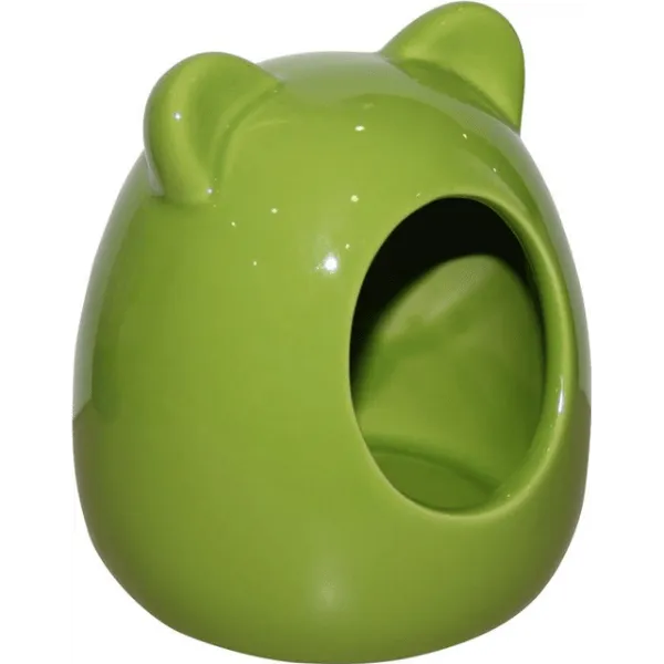 Pawise Ceramic Rodent Bath House