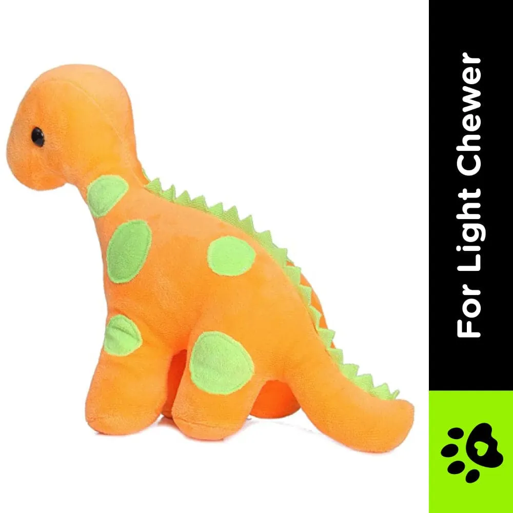 Pet And Parents Duke the Dino Toy for Dogs (Orange)