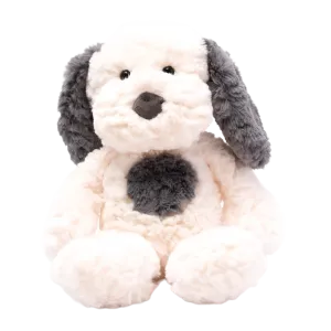 Petite Vous Henry the Grey & Cream Dog Plush