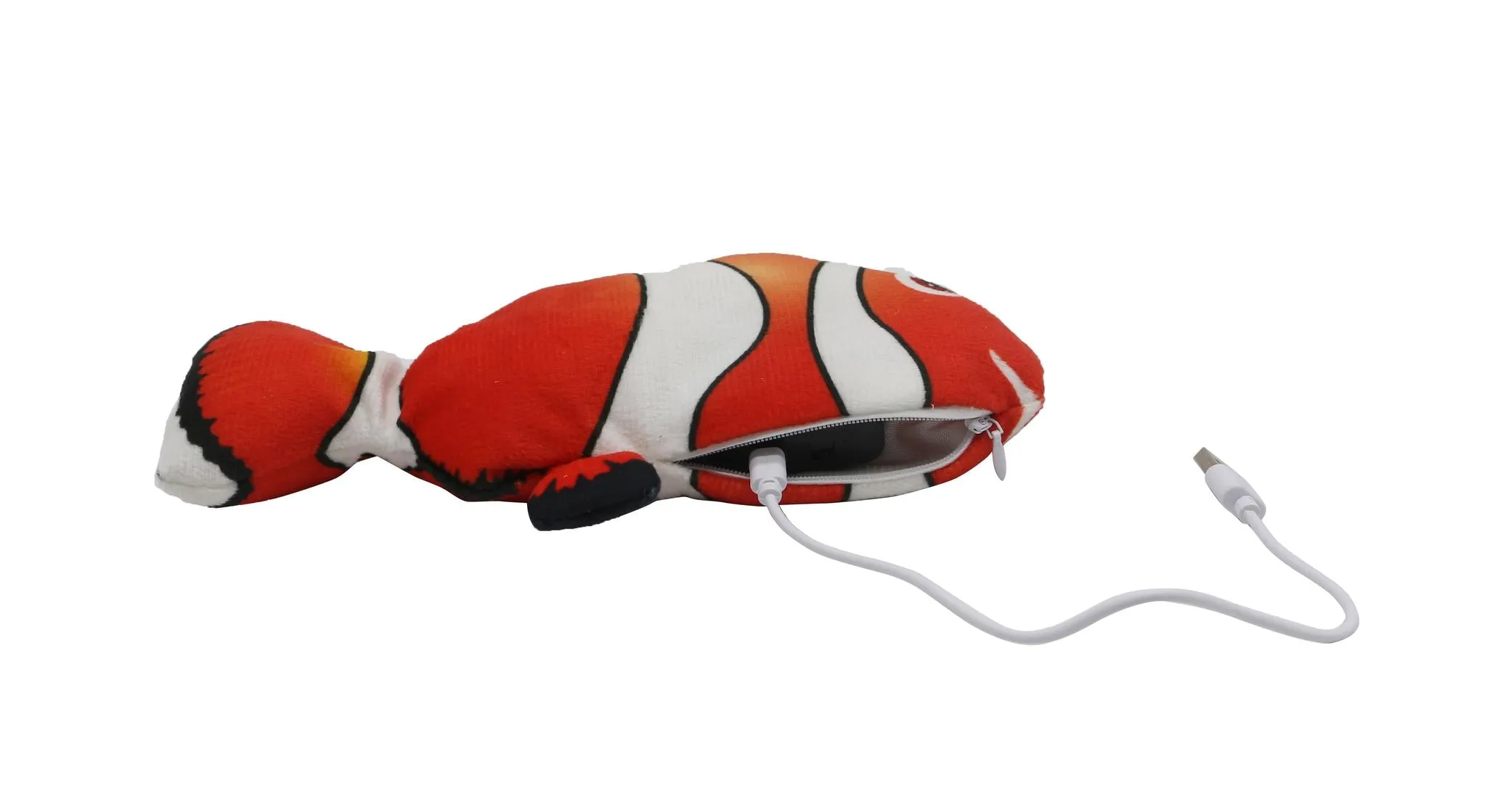 Pettecc Flippy Fish Clown SE Cat Toy